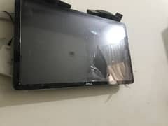 Dell 24inch led new monitor with speakers