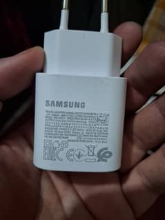 samsung original charger 25w  2 week use