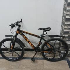 Mountain Bicycle with Rims & Gears
