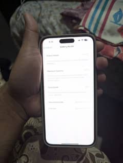 iphone 15 pro max 256 gb new condition with box non pta blue color