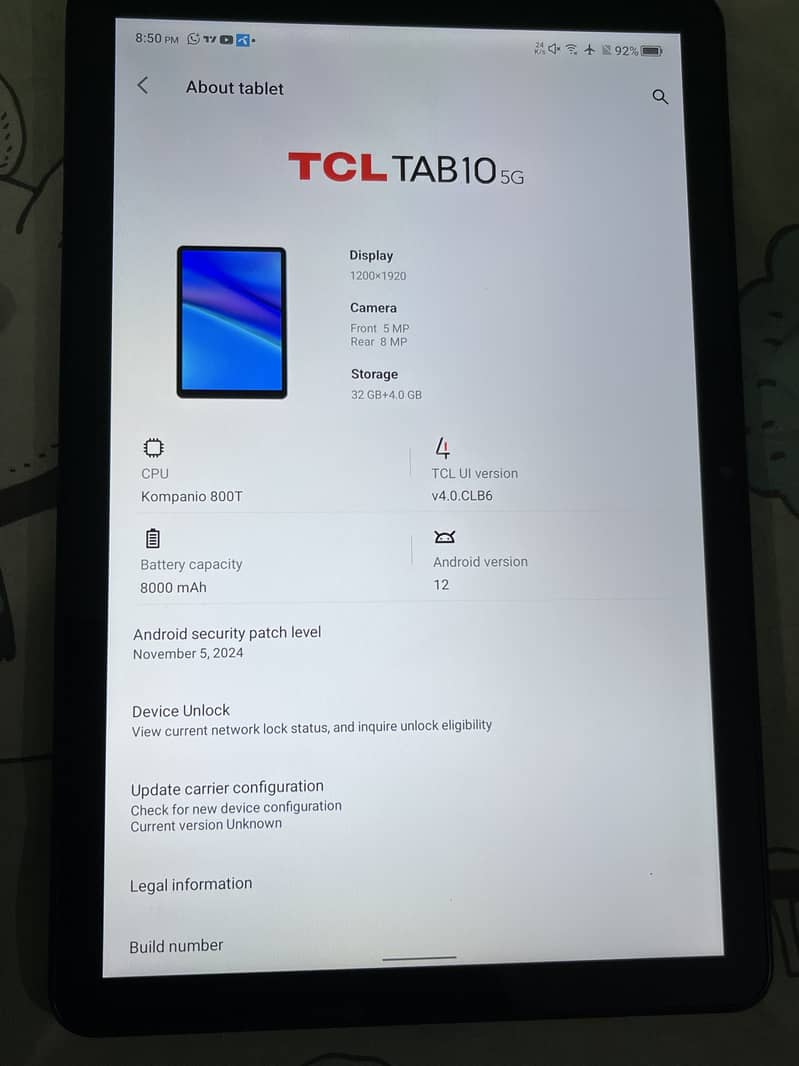 TCL Tab 10: Big screen, big battery and performance 3
