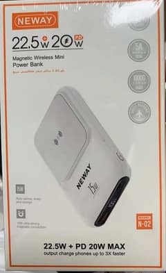 Magnetic wireless power bank