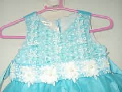 sky blue fairy tale frock