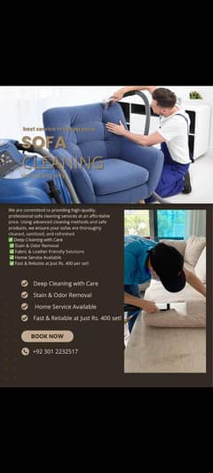 Deep vacuuming and staining removal
