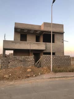 272sq Yard GREY Structure Villa Available FOR SALE In Precinct-8, Near BAHRIA HEIGHTS. 5 Bedroom Under Construction Villa On SALE. Get Your Villa Ready By Your Own Choices. Call For Details.