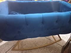 iron frame baby Swing with velvet sheet