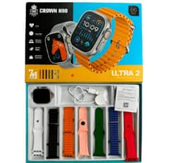 CROWN H90 ULTRA 2 Smart Watch – 7-in-1 Features