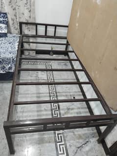 Iron single bed