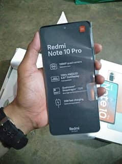 redmi Note 10 Pro 8GB RAM 128 GB ROM WhatsApp number 03286102363