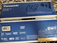 new Panasonic DVD and CD player packed with remote control