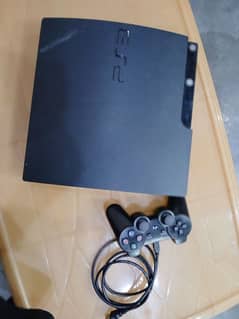 PlayStation 3 with original controller.