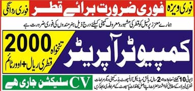 JOBS AVAILABLE IN QATAR