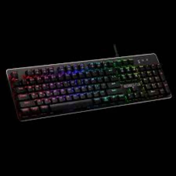 HERMES P2A Optical Mechanical Gaming Keyboard - Gaskell Key 0