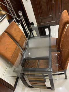 Dining table with 4 chairs