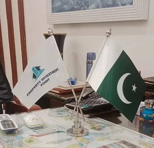 Custom University Logo Flag, Pakistan flag & Pole Table flag, Car Flag 17