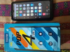 TECNO POP 4 LITE WITH BOX