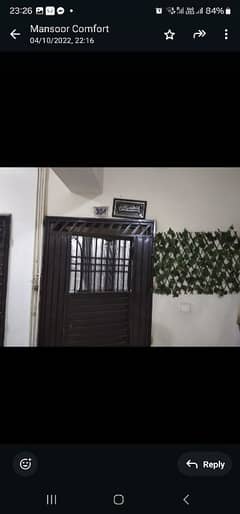 4 Bed Appartment for sale in D Comfort  manzar e jilan society