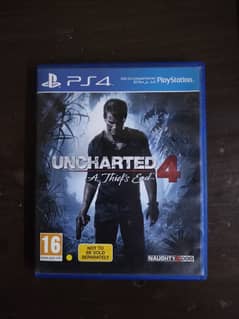 Uncharted 4 a thief's end ps4