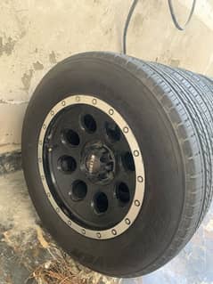18 Inch Method rims with Rapid 285 All terrain tires