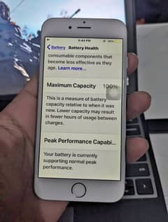 i phone 6 storage. . 64GB  PTA APPROVED