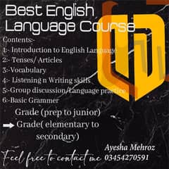 Spoken English Language Course