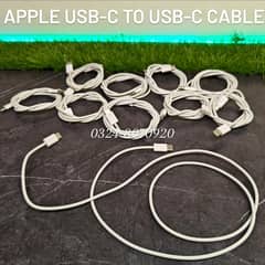 Apple USB-C To USB-C Iphone 15 16 Pro Max Charging Cable Non Braided
