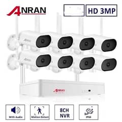 Anran AR-B01 8CH 3MP Wireless Cameras Kit