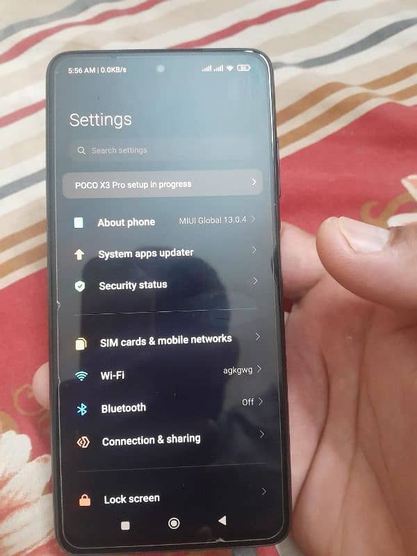 Poco x3pro official approve with box read add 256gb 0