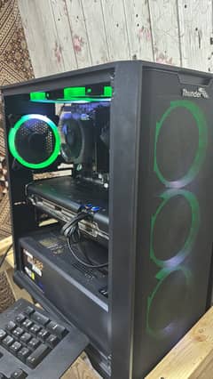 casing with 4 extra fans RGB