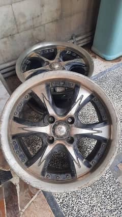 (4pcs) 16 inch Alloy rims.