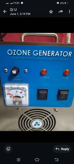 OZONE MACHINE 3LTR