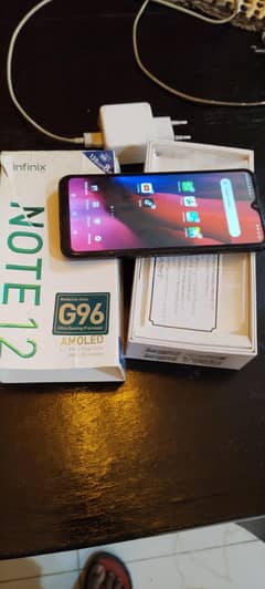 Infinix Not 12 with box and charger 8.128