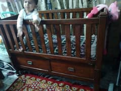 baby cot ,solid wood
