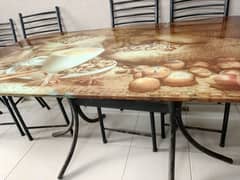 Glass Dinning Table & chairs