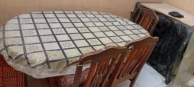 Urgent Sale, Dining tables with 5 chairs.