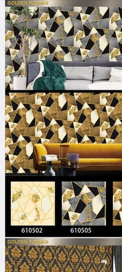 Wallpaper,wpc panel, media wall,3d panel, window blinds 03147093270