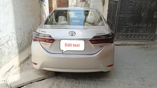 Toyota Corolla GLI 2018 (03081600378)