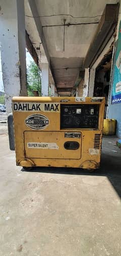 DAHLAK MAX KDE7000TA 5KV DIESEL GENERATOR URGENT SELL