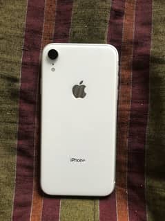 I phone XR 128 white colour non pta