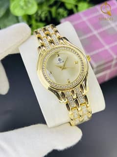 new branded watch Golden coating free home delivery