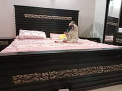 bed wooden