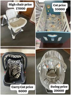 Baby Cot | Baby Carry Cot | Baby Swing | Baby High Chair