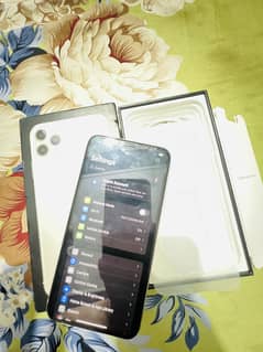 Iphone 11 pro max 256gb pta approved with box