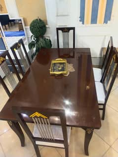 6 seater dinning table/wooden dinning table/sheesham wood Dining