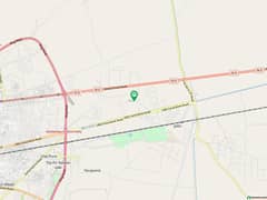 6.5 Marla Plot For Sale On Service Road