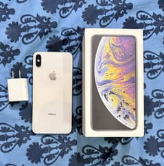 IPhone XS Max PTA Approved Dual Sim  (64Gb) Silver 03020755667