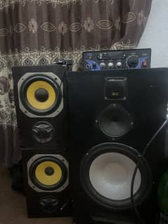 Car Amplifier speaker woofers