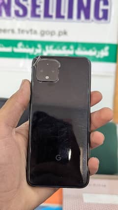 Google pixel 4 with box pta