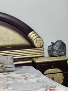 King size bed. . .