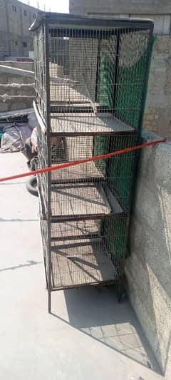 6 partisan cage size 1.5 / 1.5